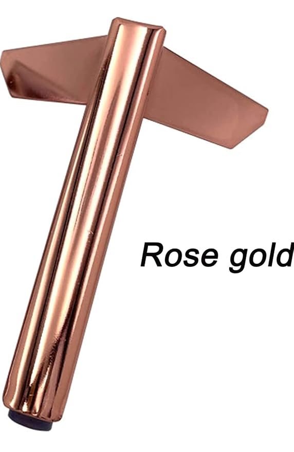 Zohra Hardware 4.5" Y shaped Black Metal Furniture Legs – Pack of 4